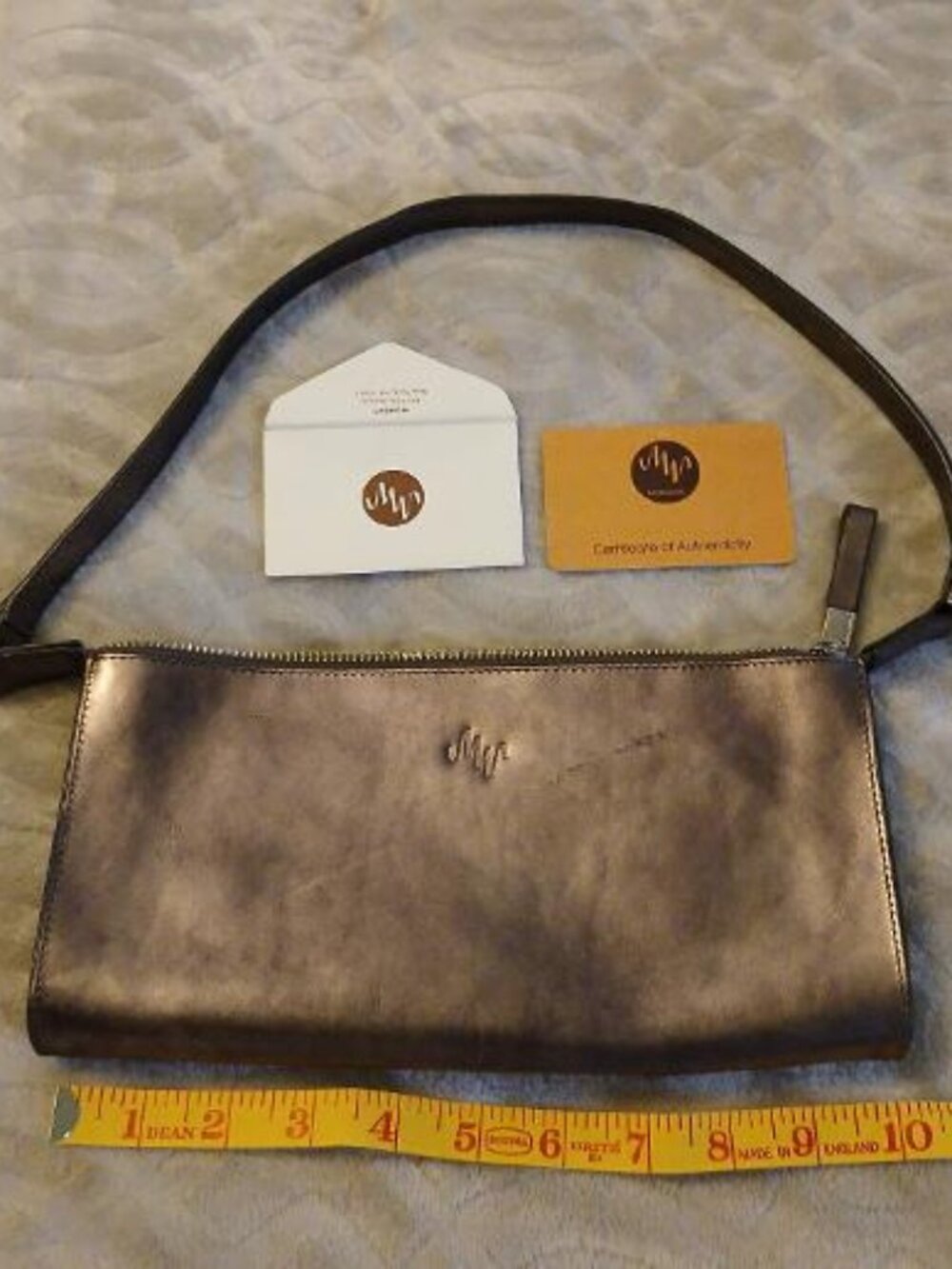 Monsac bronze colored handbag new with tags